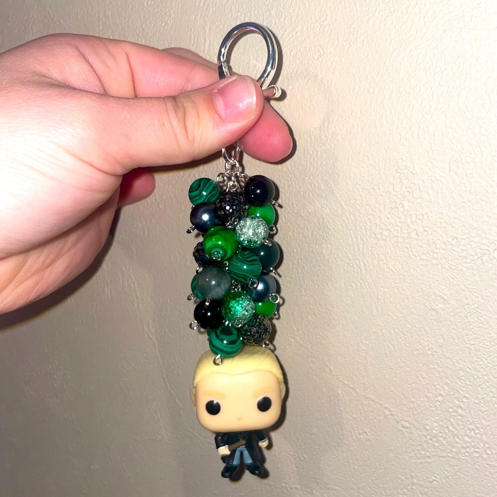 Funko Harry Potter Draco Malfoy beaded bag purse charm